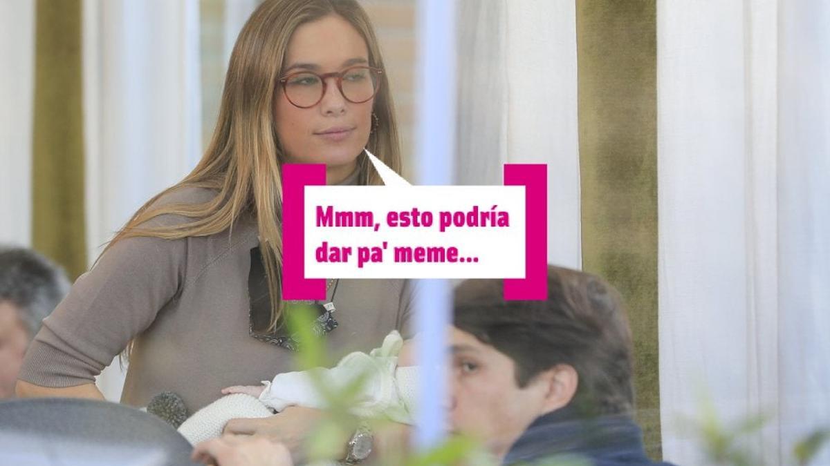 María Pombo piensa en hacer un meme con Martín