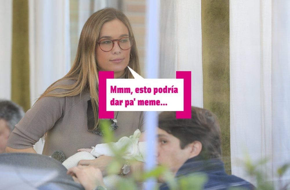 María Pombo piensa en hacer un meme con Martín