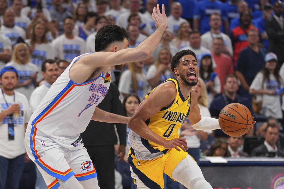 Tyrese Haliburton acabó lesionado el quinto partido de las Finales de la NBA