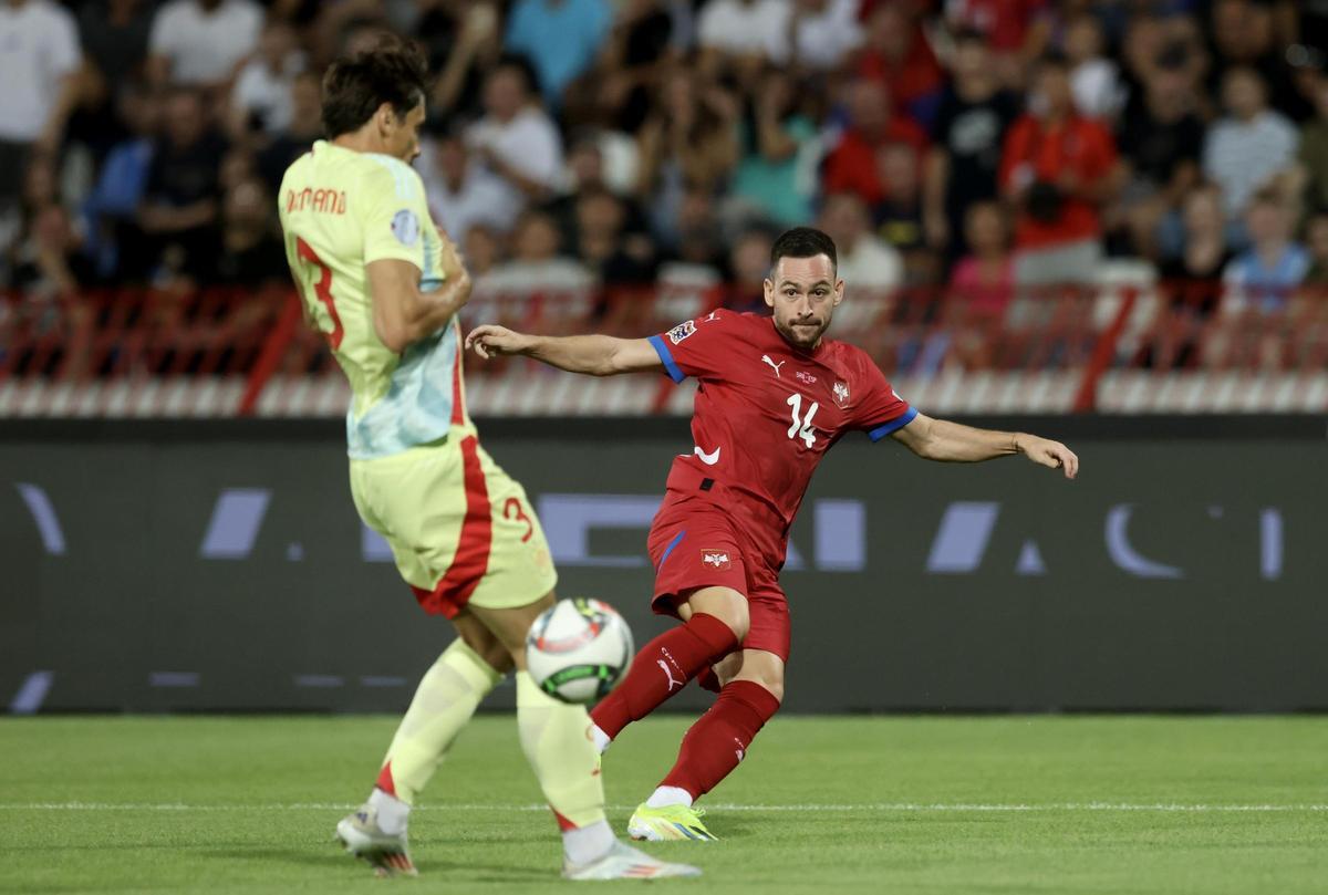Nations League: Serbia - España, en imágenes.