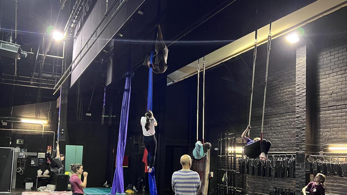 Les instal·lacions de l'Escola de Circ de la Bisbal d'Empordà.