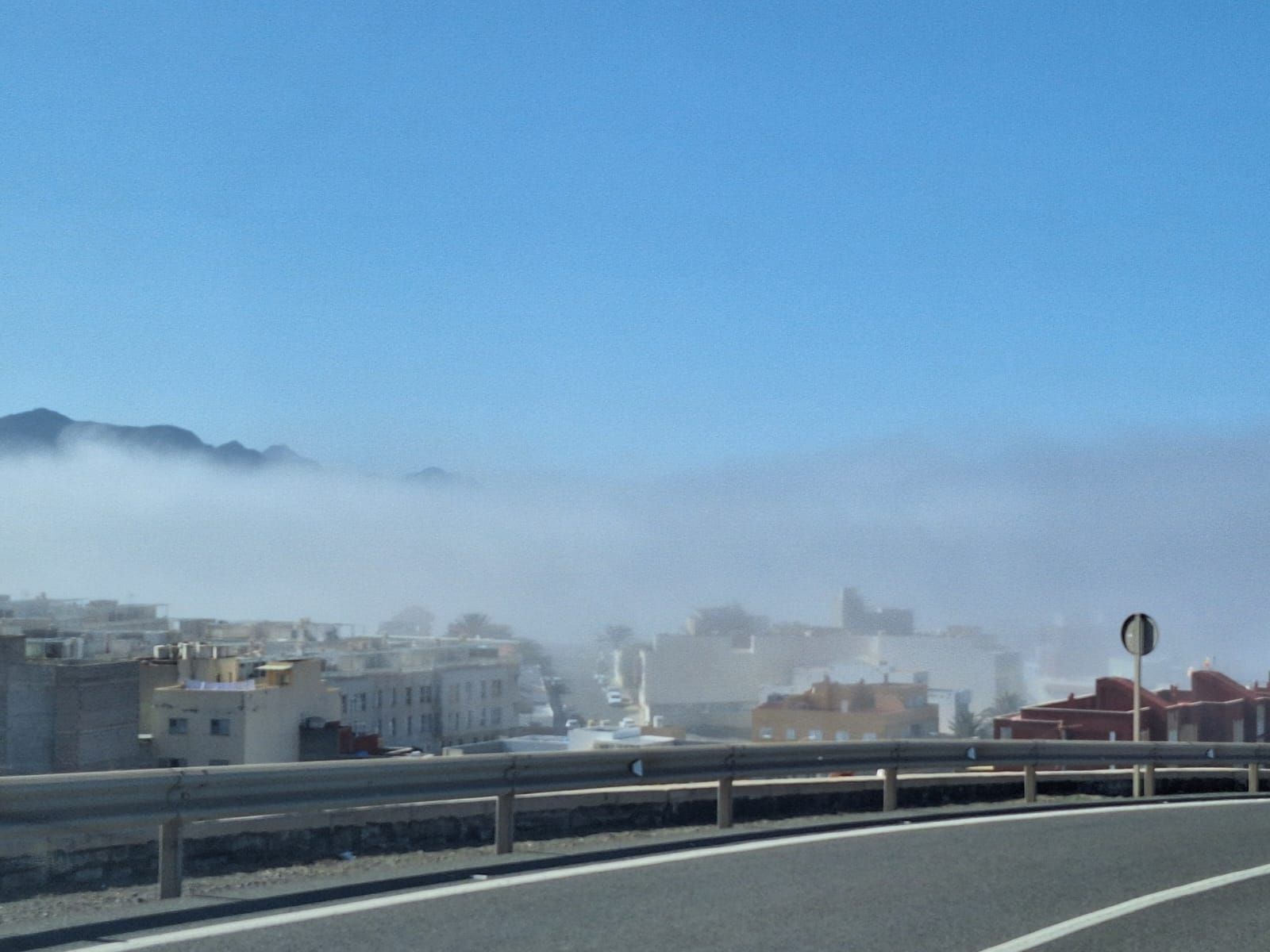 La inversión térmica en el norte de Gran Canaria