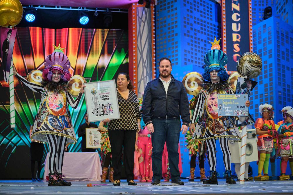 Fotos de los ganadores y de todos los participantes en el Concurso de Disfraces del Carnaval de Santa Cruz de Tenerife.  | 16/02/2020 | Fotógrafo: Andrés Gutiérrez Taberne