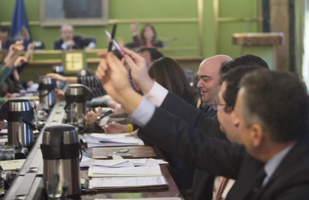 Pleno del Ayuntamiento de Oviedo