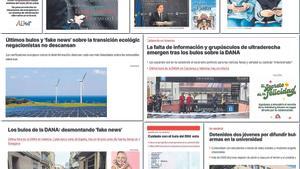 Noticias sobre bulos y campañas de desinformación