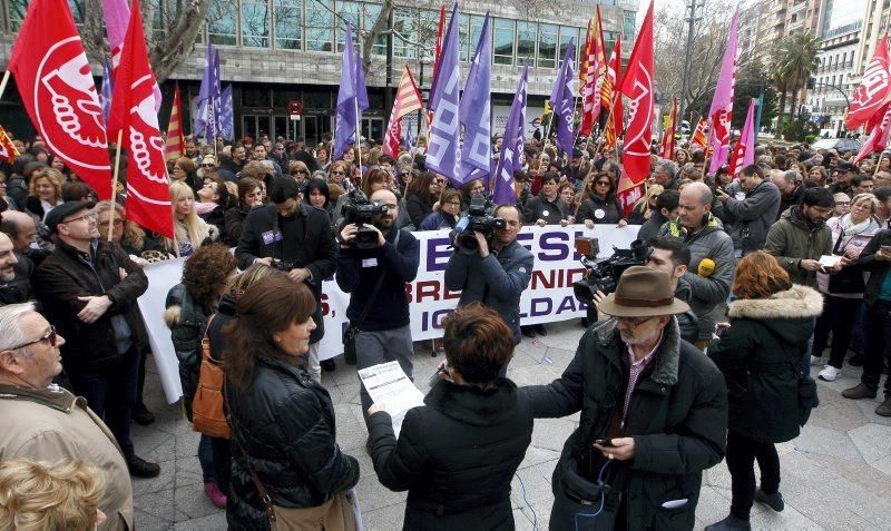 La jornada del 8M en Aragón