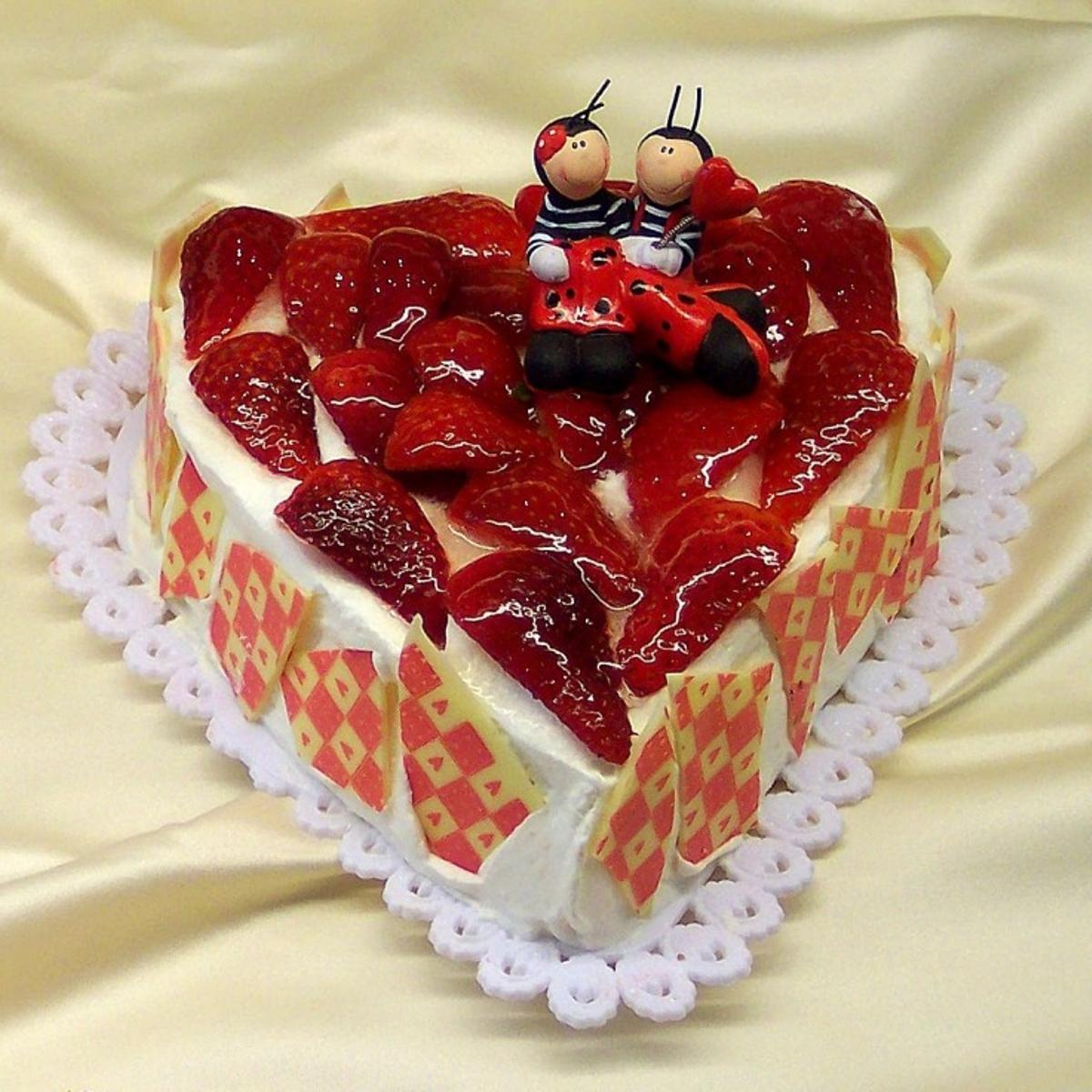 Deliciosa tarta especial de San Valentín de Daver