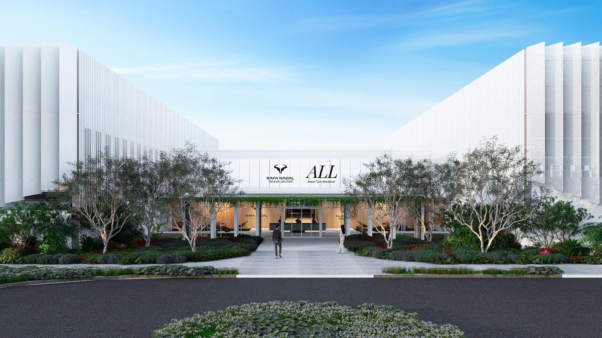 Imagen del nuevo Rafa Nadal Tennis Center.