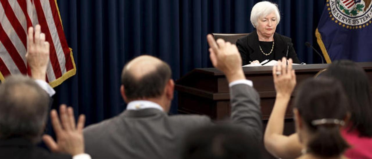 Comparecencia de Yanet Yellen tras el último Consejo de la FED.