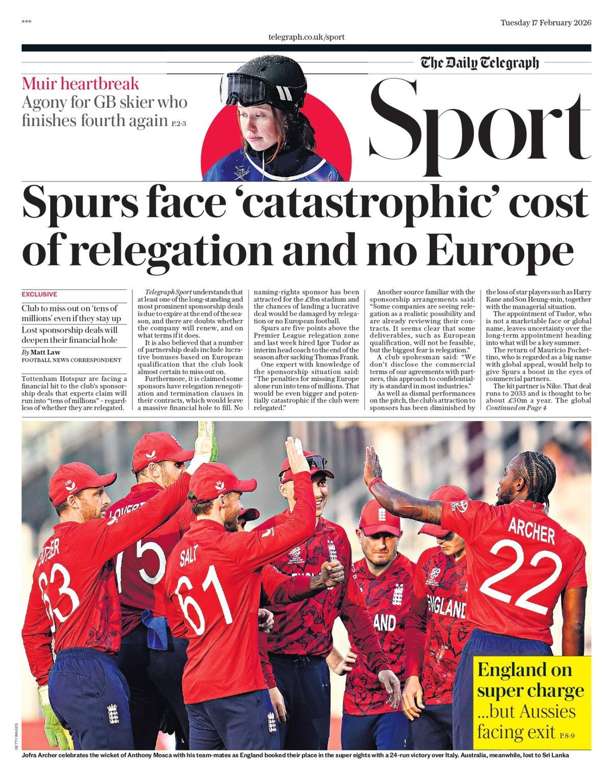 Estas son las portadas de la prensa deportiva de hoy