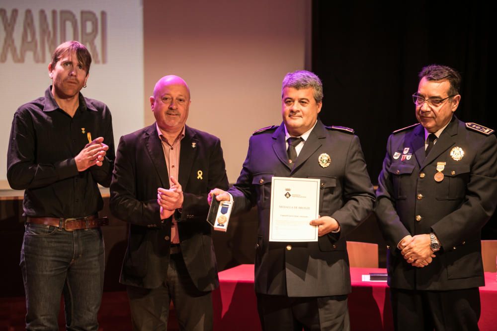 Primera festa de la Policia Local de Santa Coloma de Farners