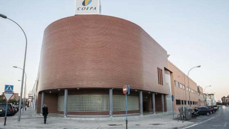 El centro de oficios de Coepa, en el barrio de Babel de Alicante.