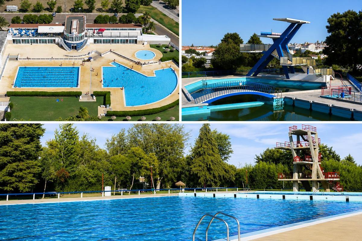 Piscinas múnicipales de Elvas, Évora y Villa Viçosa