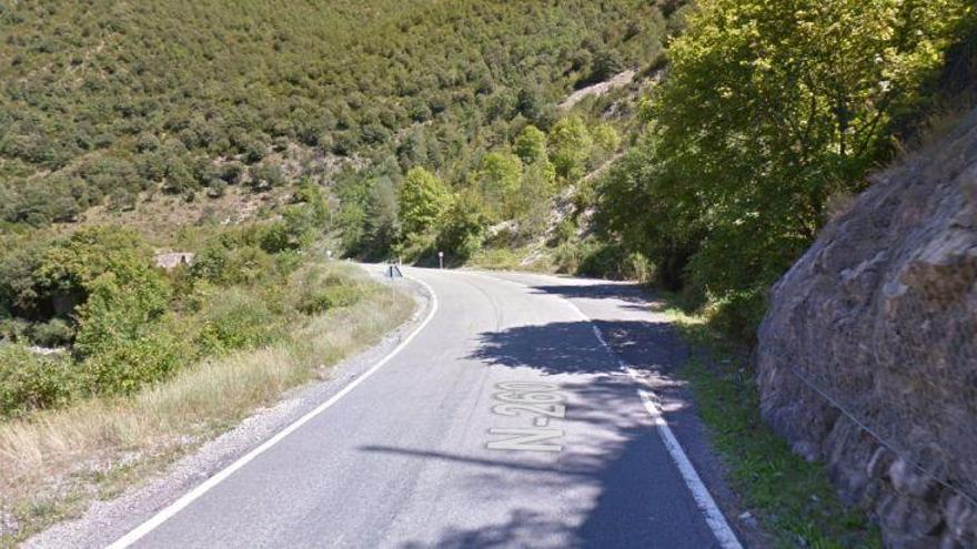 La N-260 entre Congosto de Ventamillo y Campo, en Huesca, se reabre este martes