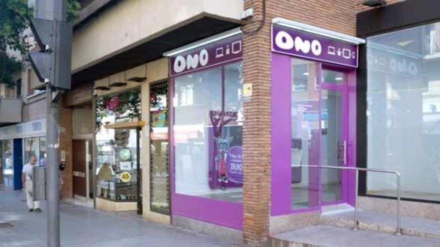 La nueva tienda de ONO en Zamora.