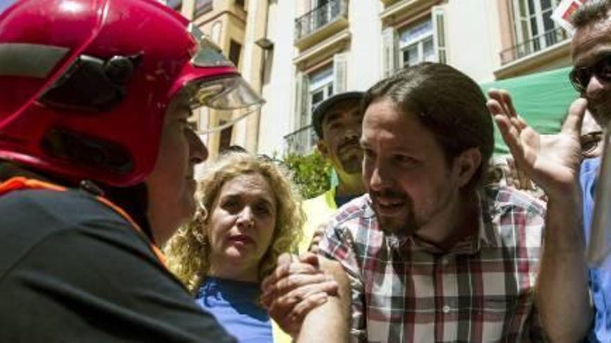 Pablo Iglesias va apostar per una moció de censura a Madrid.