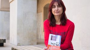 La escritora de literatura infantil y juvenil Mónica Rodríguez