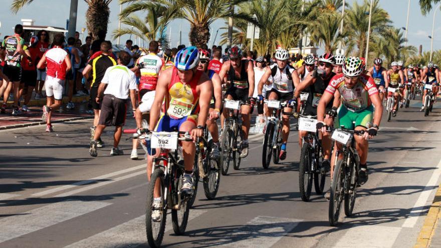 Imagen de la última edición del Duatlón Cross de Santa Pola