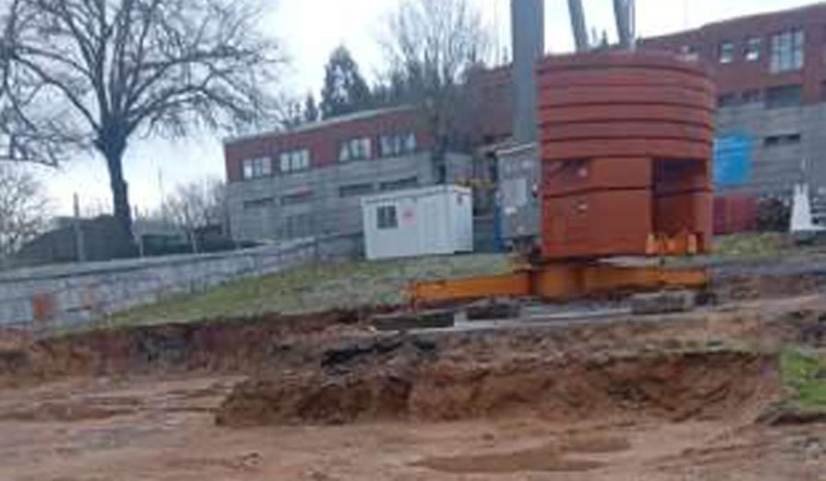 La situación actual de la parcela donde se ubicará.