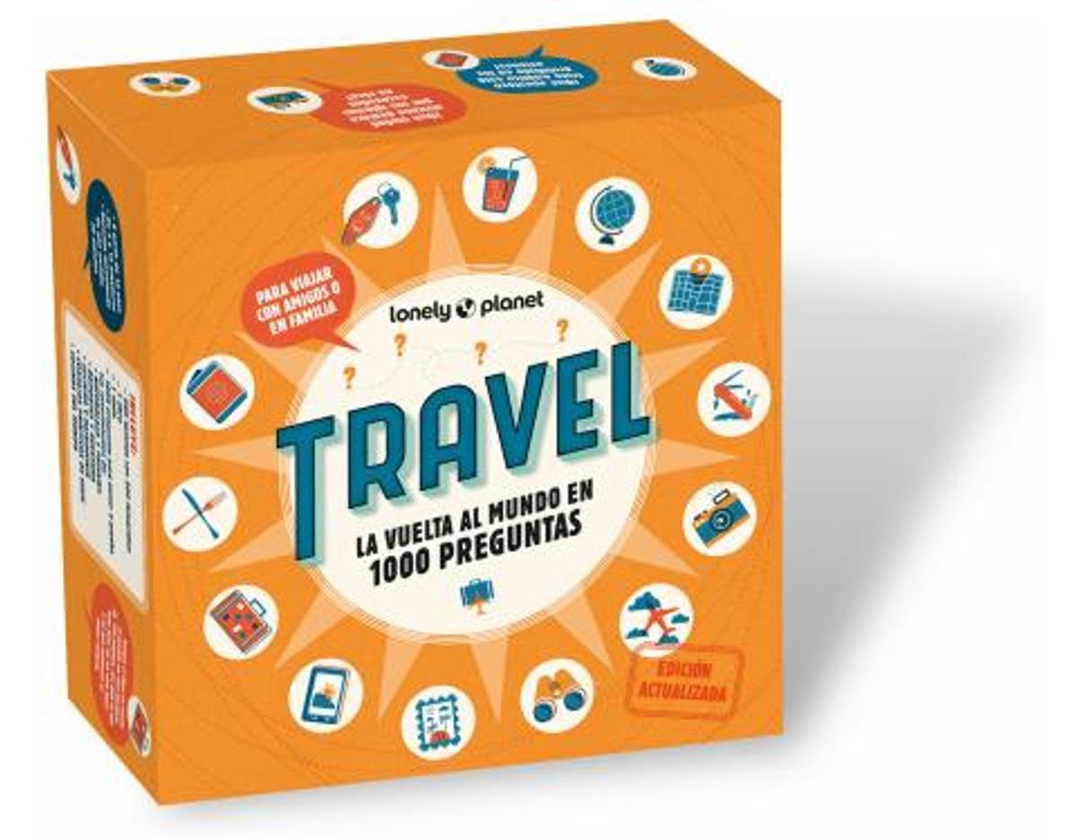 Juego de mesa Travel de Lonely Planet.