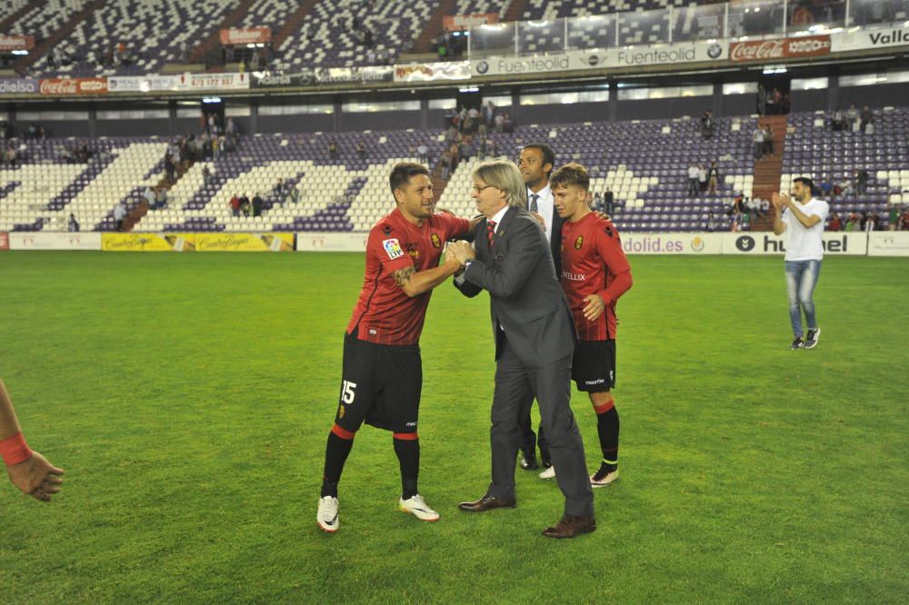 El Mallorca se salva en Valladolid