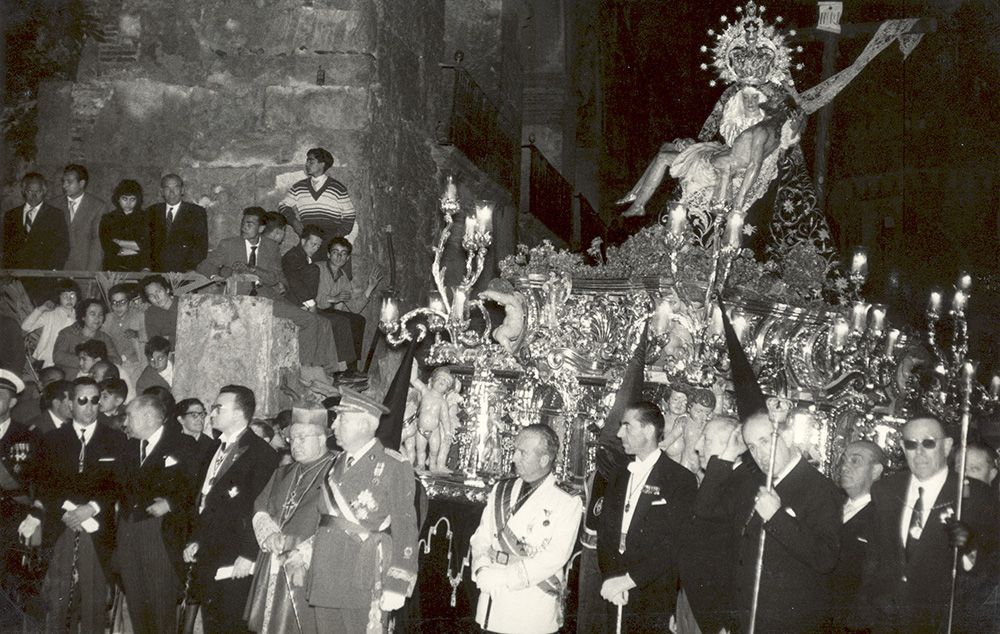 Las Angustias en la Mezquita Catedral en 1960