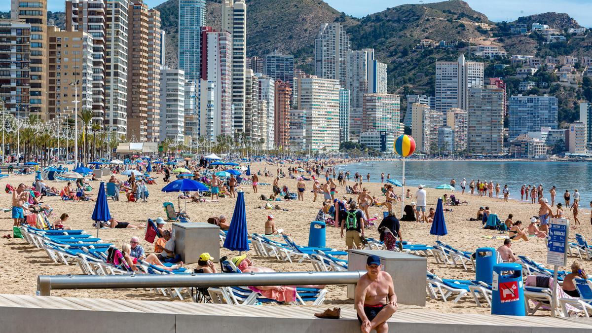 El destino favorito de los turistas nacionales: Benidorm