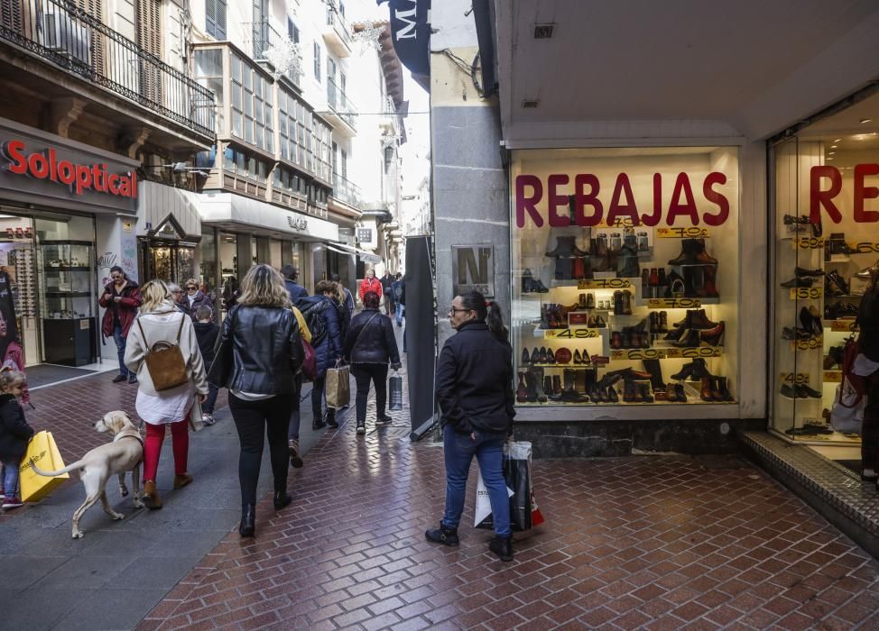 Der Winterschlussverkauf hat auf Mallorca begonnen