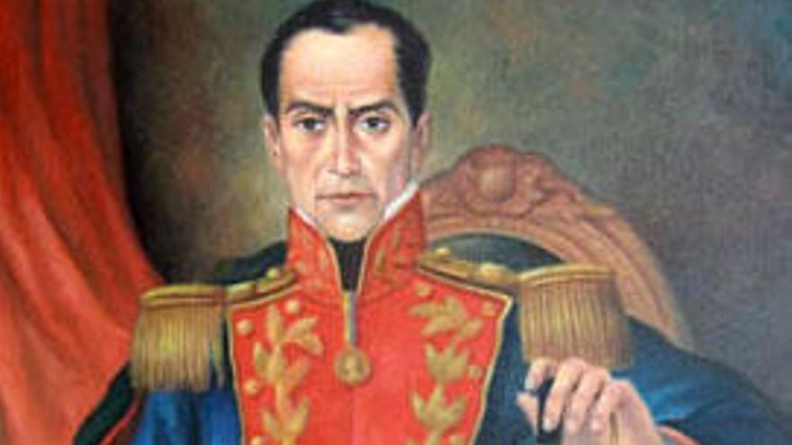 Retrato de Simón Bolívar. | lp/dlp