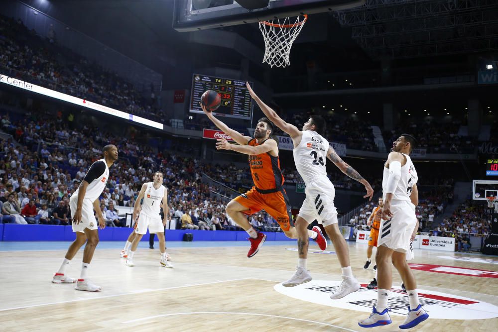 Segundo partido playoffs Real Madrid-Valencia Bask