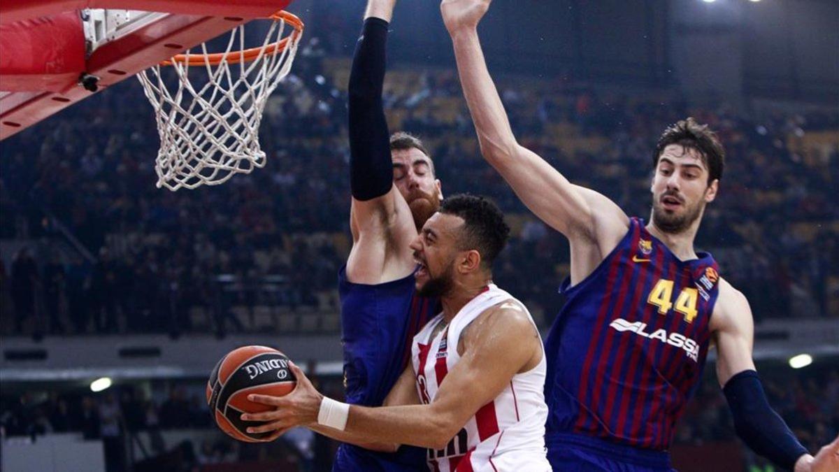 El Barça fue muy superior al Olympiacos