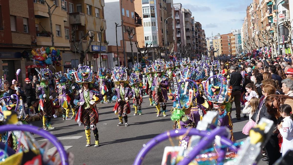 Desfile del Entierro de la Sardina en San Roque en 2020.