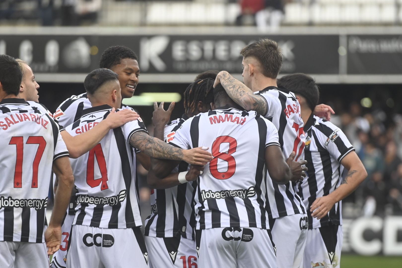 Revive la goleada del Castellón al Cartagena con las mejores imágenes