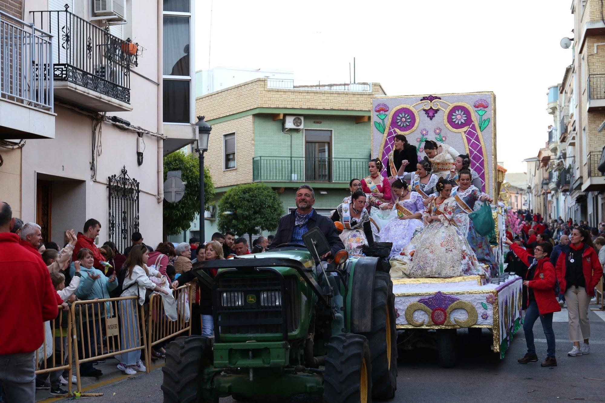 La Cabalgata de las Fallas de Cheste por San José