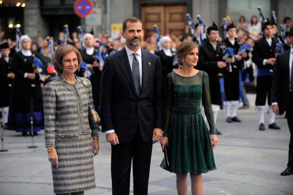 Los Reyes en los últimos Premios