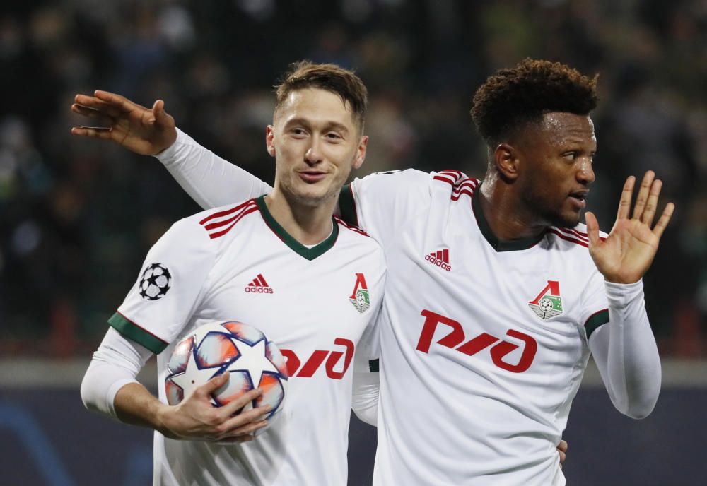 Champions League: Lokomotiv Moscú - Atlético