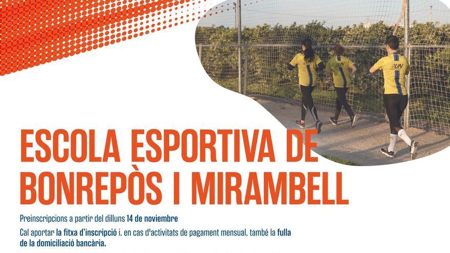 Bonrepòs lanza una oferta de 12 actividades deportivas para la ciudadanía
