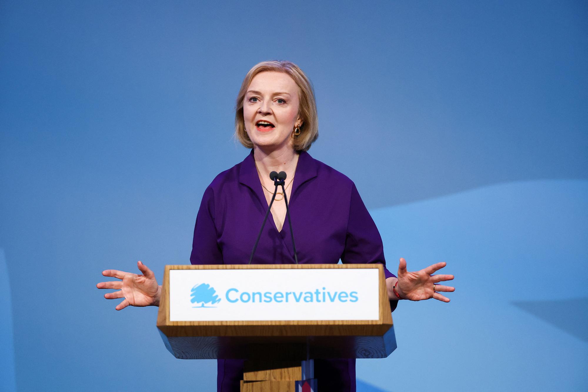 La ministra de Exteriores británica, Liz Truss.