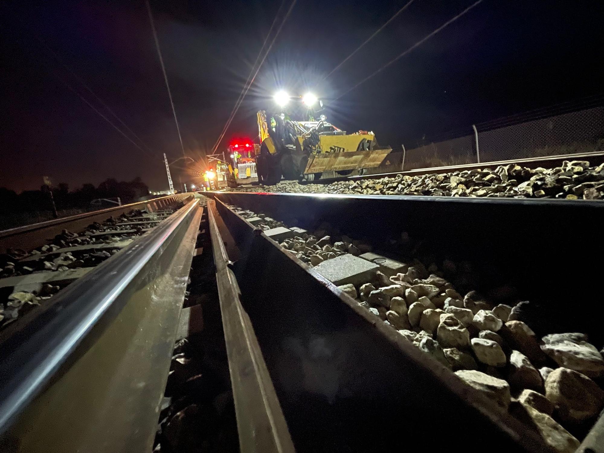 Adif moderniza el tramo Silla-Pobla Llarga de Cercanías