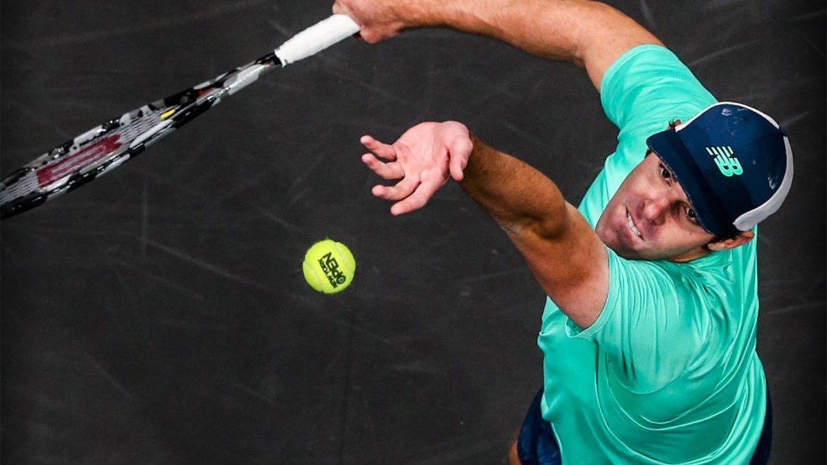 Opelka agota a Isner en el tie-break más largo de la historia 