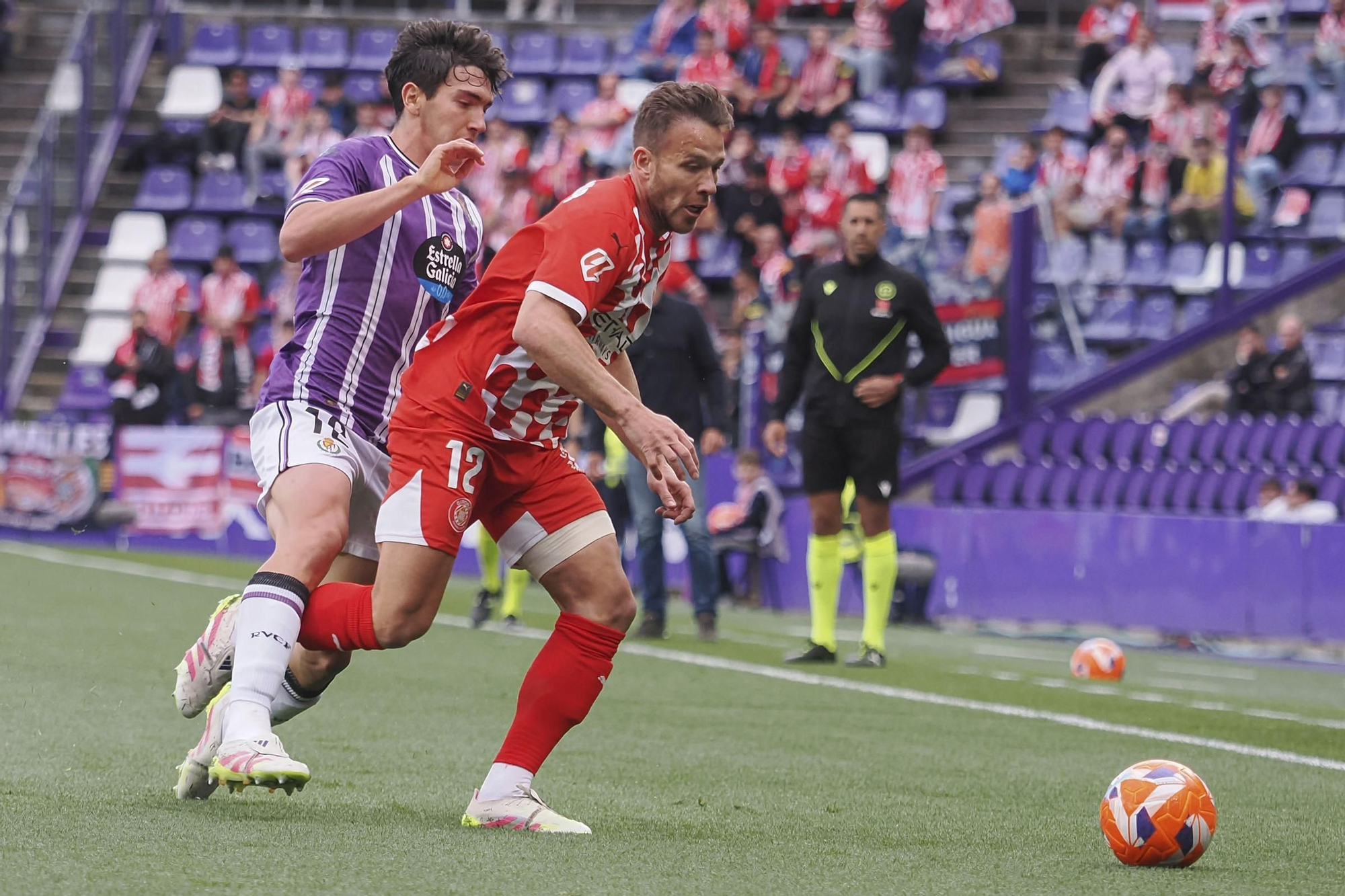 Les imatges del partit Valladolid - Girona