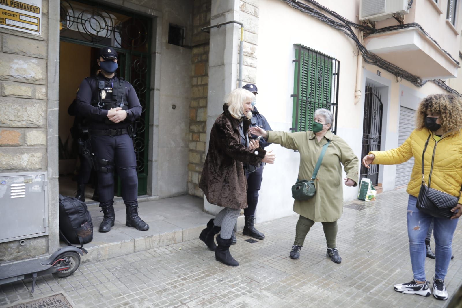Un juzgado ejecuta el desahucio de una mujer de 70 años en Palma
