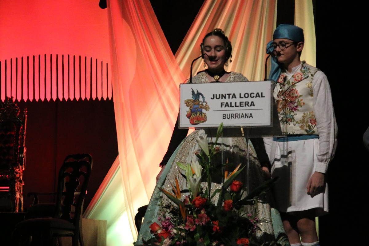 GALERÍA I El homenaje poético infantil de las Fallas de Burriana en imágenes