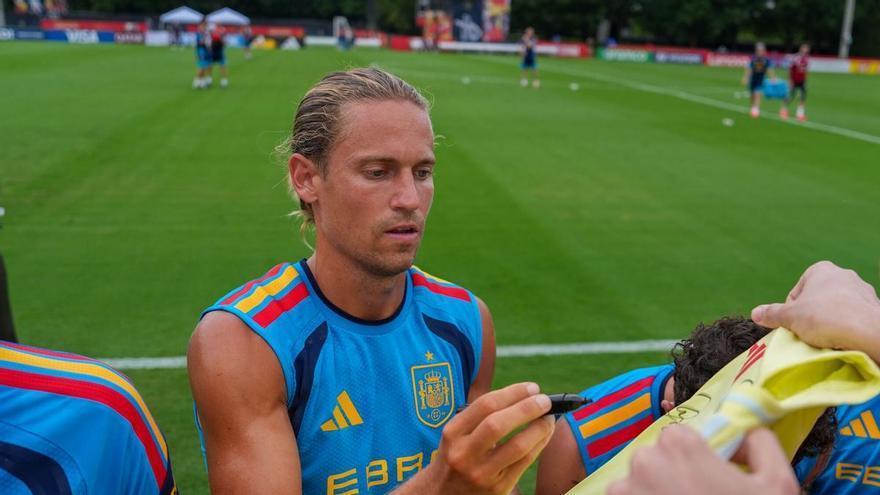 Marcos Llorente se retira de la selección española