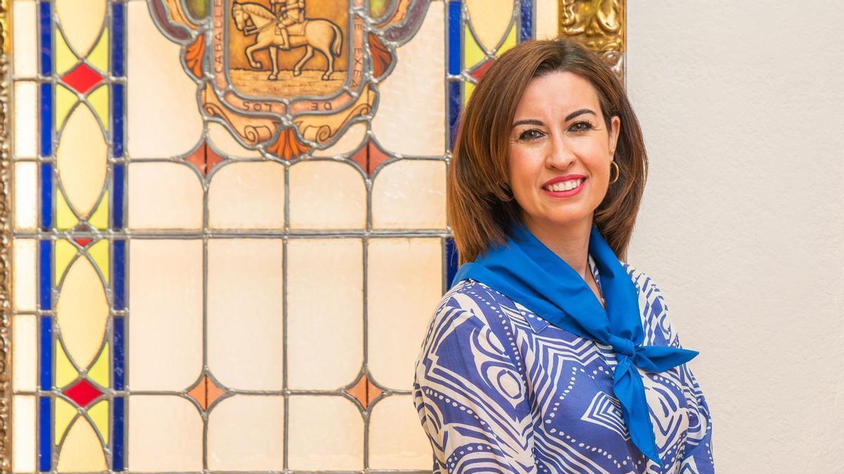 Teresa Ladrero, alcaldesa de Ejea de los Caballeros.