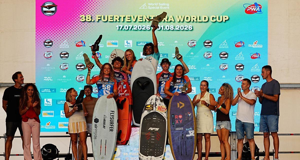 Fuerteventura clausura el 38º edición de Windsurfing & Wingfoil Fuerteventura clausura el 38º edición de Windsurfing & Wingfoil
