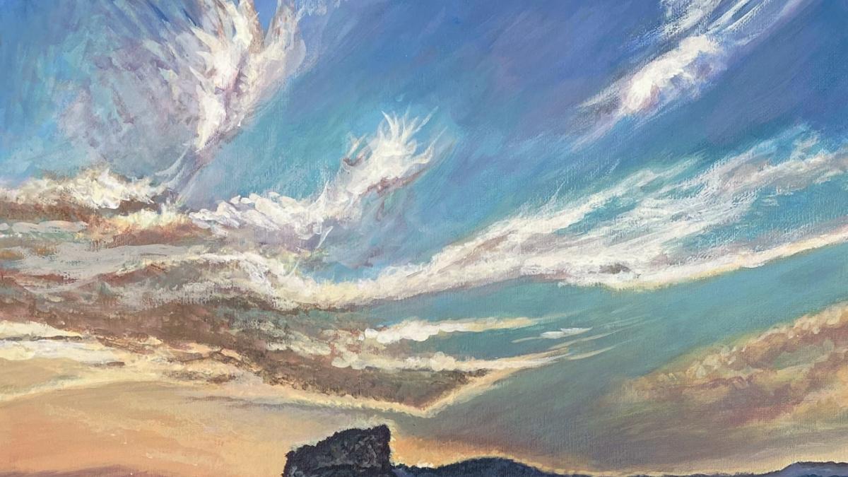 Amanecer de Málaga, de Salvador Torres