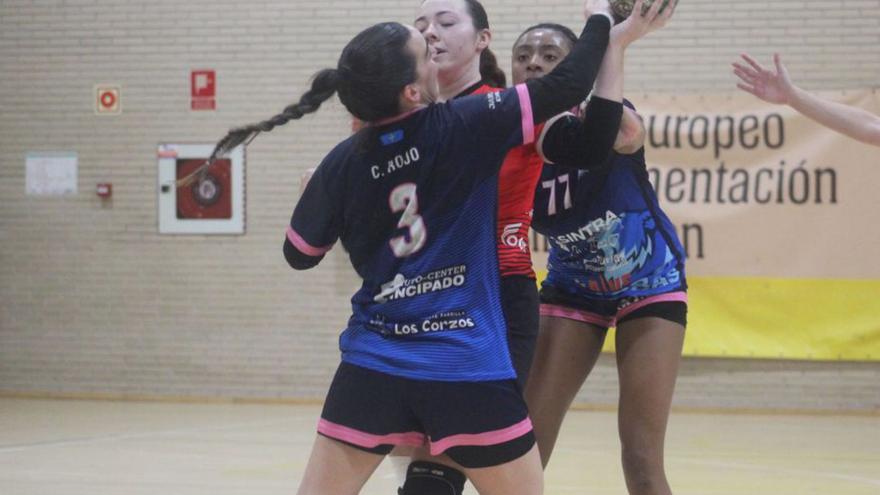 El Lobas Oviedo Balonmano Femenino gana en Zaragoza y se aferra al segundo puesto (18-21)