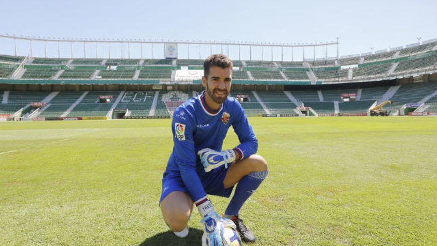 Gemán Parreño, esta mañana, durante su presentación