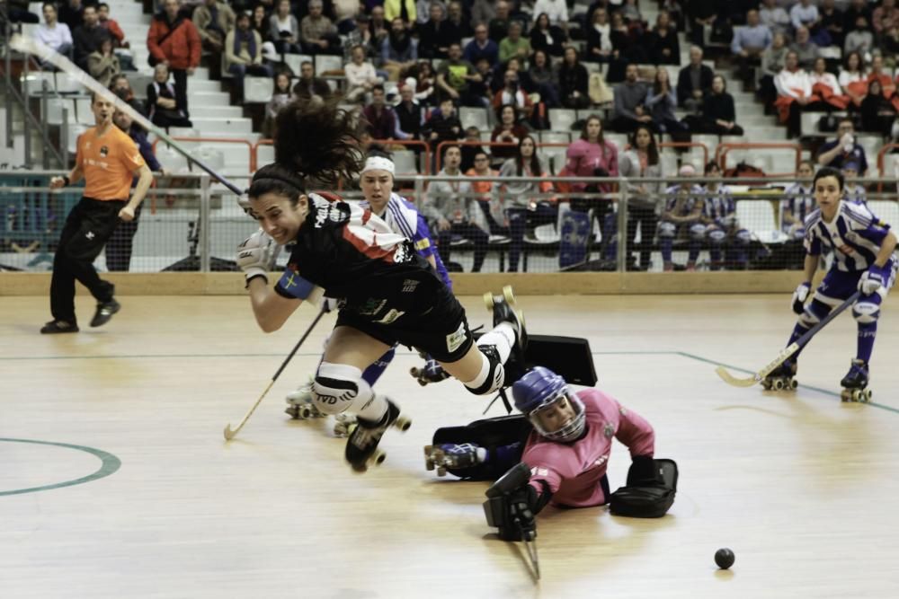 Final de la Copa de Europa de hockey en el Palacio de Deportes de La Guía.